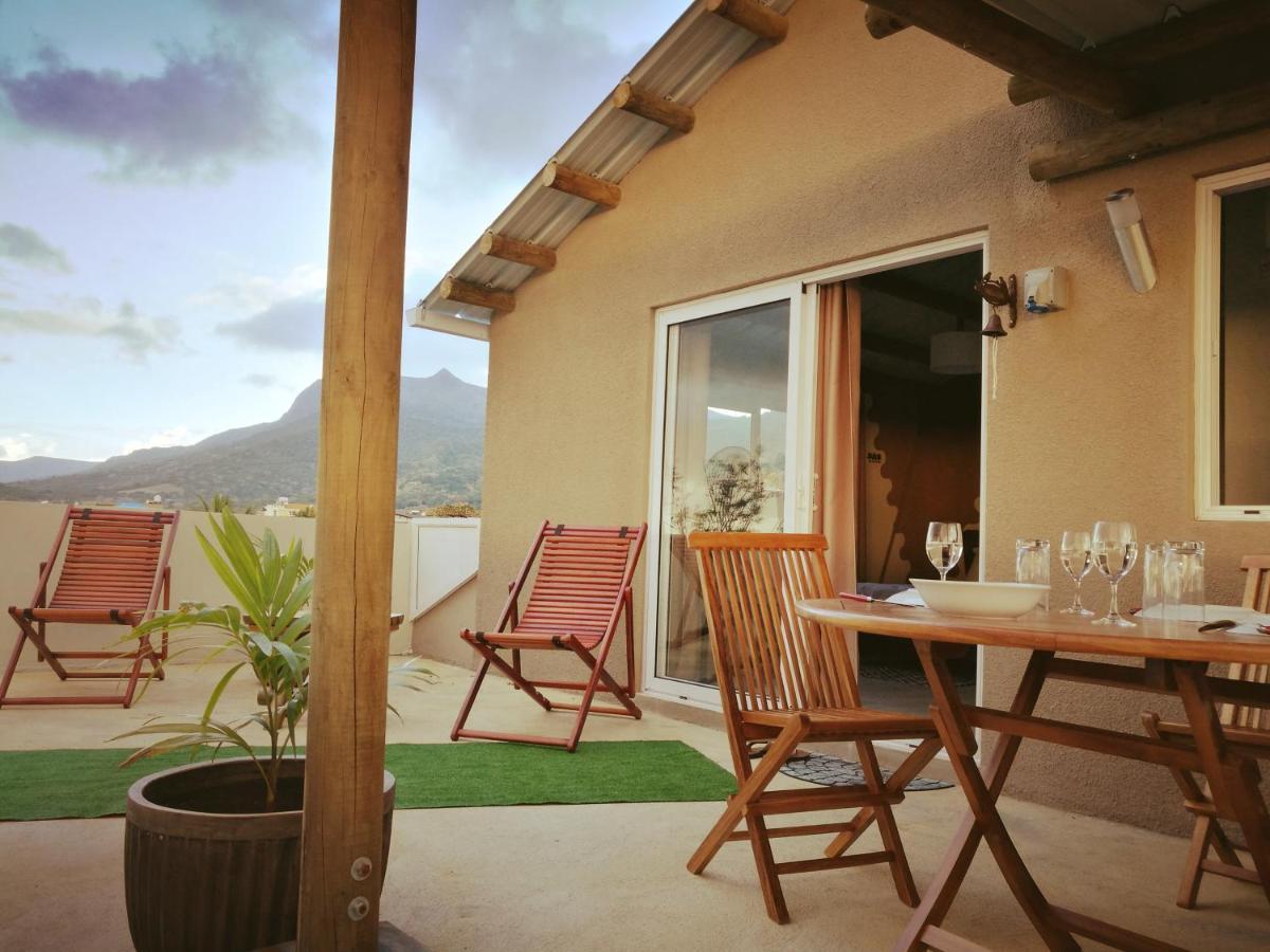 Le Morne Kite Villas - Penthouse La Gaulette Exteriör bild